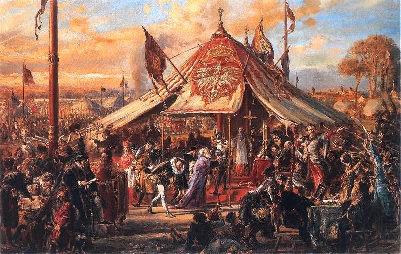 Jan Matejko The Republic at Zenith of Power. Golden Liberty. Election A.D. 1573. china oil painting image